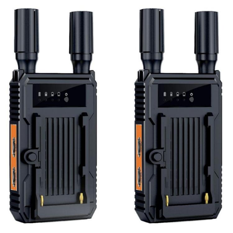 VRRIIS 097 4K HD Video HDMI Wireless Extender Kit Audio Video Wireless Transmitter Receiver, Plug:AU Plug