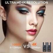 VRRIIS 097 4K HD Video HDMI Wireless Extender Kit Audio Video Wireless Transmitter Receiver, Plug:AU Plug