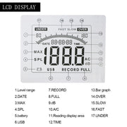 GM1357 Handy Digital Sound Level Meter Noise Meter