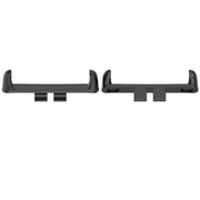 For Honor ROSSINI 2i 1 Pair Metal Head Watch Band Connector(Black)