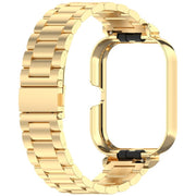 For vivo Watch GT Watch Frame Integrated Three Beads Stainless Steel Watch Band(Gold)