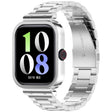 For vivo Watch GT Watch Frame Integrated Three Beads Stainless Steel Watch Band(Silver) - free shipping - PMC TechLife - Order now!