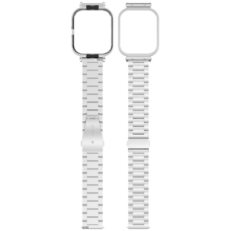 For vivo Watch GT Watch Frame Integrated Three Beads Stainless Steel Watch Band(Gold)