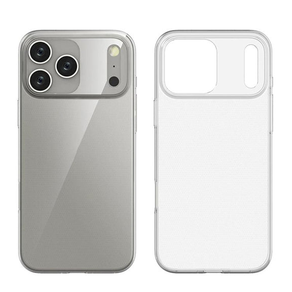 For iPhone 17 Pro Max Kalebol 1.5mm Thickened Rounded Corner Transparency TPU Phone Case