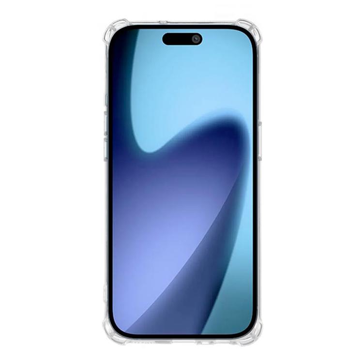 For iPhone 17 Pro Kalebol 1.5mm Four-Corner Airbags Shockproof Transparency TPU Phone Case