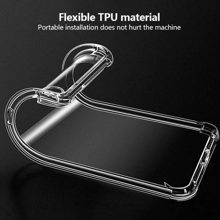 For iPhone 16e Kalebol 1.5mm Four-Corner Airbags Shockproof Transparency TPU Phone Case
