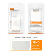 For iPhone 16e Kalebol 1.5mm Four-Corner Airbags Shockproof Transparency TPU Phone Case