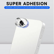 For iPhone 16e Kalebol Transparent One Piece Lens Protection Film