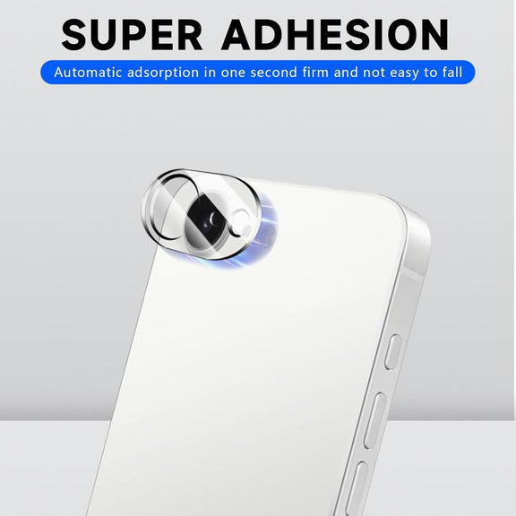 For iPhone 16e Kalebol Transparent One Piece Lens Protection Film