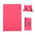 For Samsung Galaxy Tab S10 FE / S9 FE / S9 ENKAY 360 Degree Rotation Litchi Leather Smart Tablet Case(Rose Red) - free shipping - PMc TechLife - Order now!