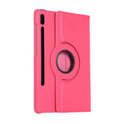 For Samsung Galaxy Tab S10+ / S9 FE+ / S9+ ENKAY 360 Degree Rotation Litchi Leather Smart Tablet Case(Black)