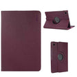 For Samsung Galaxy Tab A9+ 11.0 ENKAY 360 Degree Rotation Litchi Leather Smart Tablet Case(Dark Purple) - free shipping - PMc TechLife - Order now!
