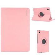For Samsung Galaxy Tab A9+ 11.0 ENKAY 360 Degree Rotation Litchi Leather Smart Tablet Case(Pink)