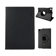 For Samsung Galaxy Tab A7 Lite 8.7 ENKAY 360 Degree Rotation Litchi Leather Smart Tablet Case(Black)