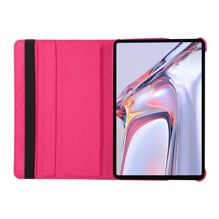 For Samsung Galaxy Tab A7 Lite 8.7 ENKAY 360 Degree Rotation Litchi Leather Smart Tablet Case(Black)