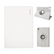For Samsung Galaxy Tab A7 Lite 8.7 ENKAY 360 Degree Rotation Litchi Leather Smart Tablet Case(White) - free shipping - PMc TechLife - Order now!
