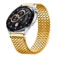 22mm Nine-beads Magnetic Buckle Stainless Steel Watch Band(Gold) - free shipping - PMC TechLife - Order now!