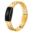 For Fitbit Inspire 1 / Inspire 2 Five Beads Slingshot Buckle Steel Watch Band(Gold) - free shipping - PMC TechLife - Order now!