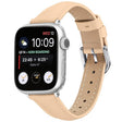 For Apple Watch 42mm / 41mm / 40mm / 38mm Small Waist PU Leather Watch Band(Camel Color) - Watch Bands by PMC TechLife | Online Shopping South Africa | PMC TechLife | Buy Now Pay Later Mobicred