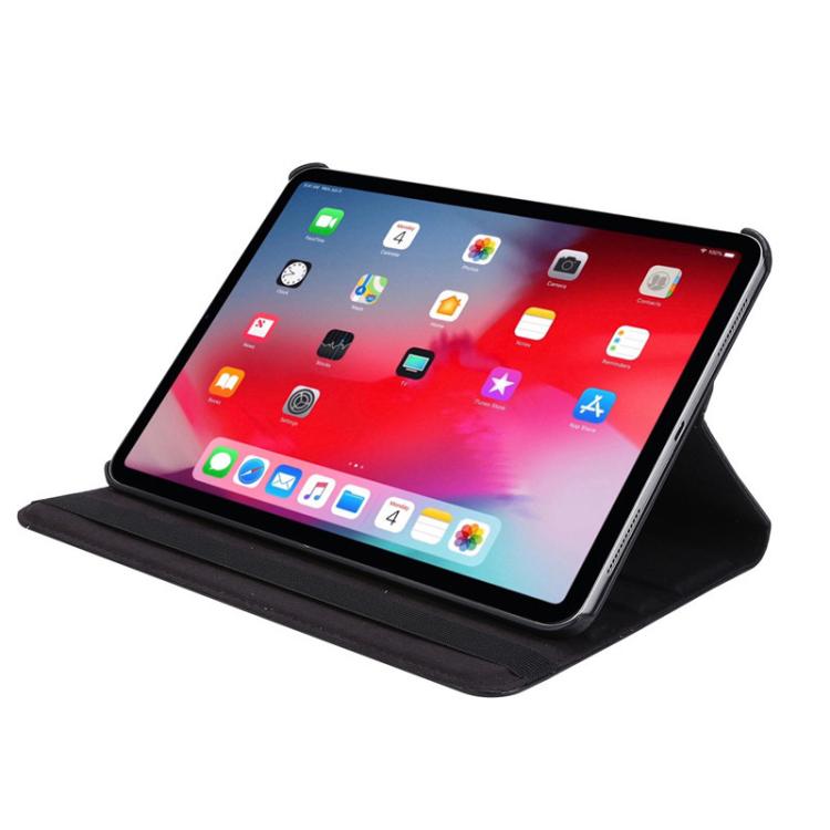 For iPad mini 2024 / mini 6 ENKAY 360 Degree Rotation Litchi Leather Smart Tablet Case(Black)