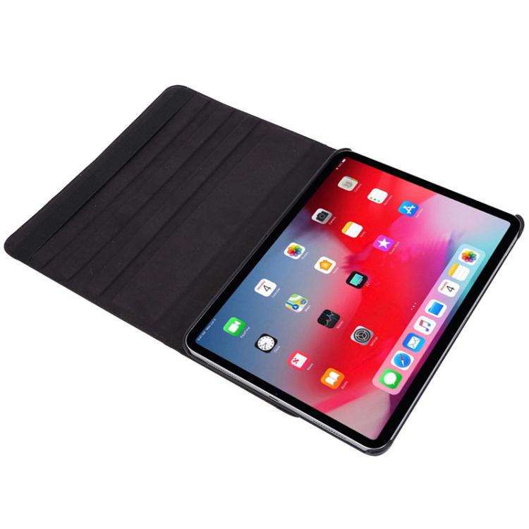For iPad mini 2024 / mini 6 ENKAY 360 Degree Rotation Litchi Leather Smart Tablet Case(Black)