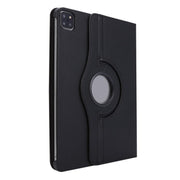 For iPad Pro 13 2024 ENKAY 360 Degree Rotation Litchi Leather Smart Tablet Case(Black)