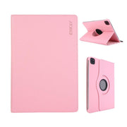 For iPad Pro 11 2024 ENKAY 360 Degree Rotation Litchi Leather Smart Tablet Case(Pink)
