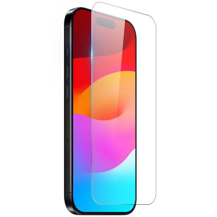 For iPhone 17 Pro NORTHJO 2 in 1 TPU Airbag Shockproof Phone Case with Screen Film(Clear)