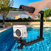C062 Tri-folding Tripod Sports Camera Mobile Phone Selfie Stand Desktop Fixed Bracket