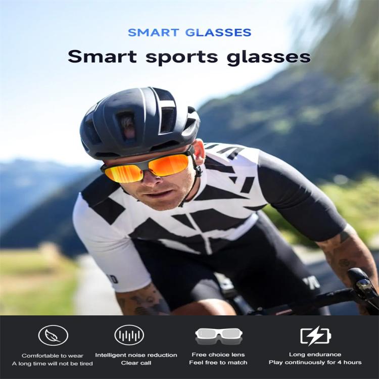 L01 Smart Glasses, Support AI Intelligent Translation / Bluetooth Call / Intelligent Noise Reduction(Pink)
