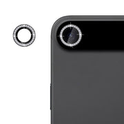 For iPhone 17 Air Kalebol Individual Camera Lens Diamond Ring Protector(Black)