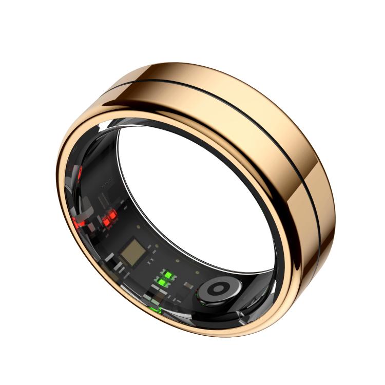 R04 SIZE 8 Smart Ring, Support Heart Rate / Blood Oxygen Monitoring / Sleep / Take Photos(Rose Gold)
