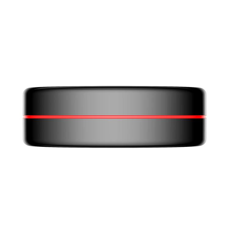 R04 SIZE 9 Smart Ring, Support Heart Rate / Blood Oxygen / Sleep Monitoring / Take Photos(Black)