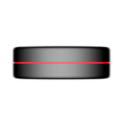 R04 SIZE 9 Smart Ring, Support Heart Rate / Blood Oxygen / Sleep Monitoring / Take Photos(Black)