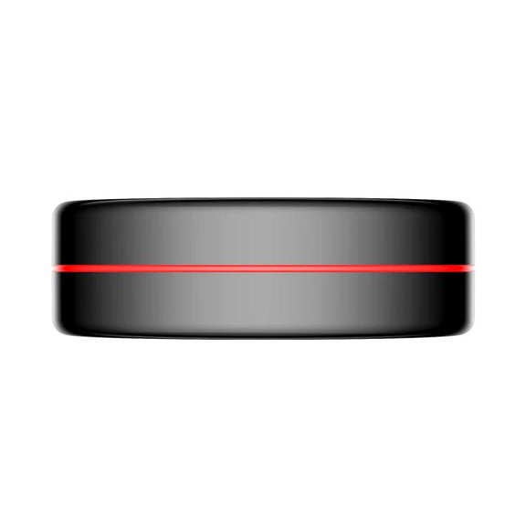 R04 SIZE 9 Smart Ring, Support Heart Rate / Blood Oxygen / Sleep Monitoring / Take Photos(Black)