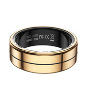 R04 SIZE 9 Smart Ring, Support Heart Rate / Blood Oxygen / Sleep Monitoring / Take Photos(Rose Gold)