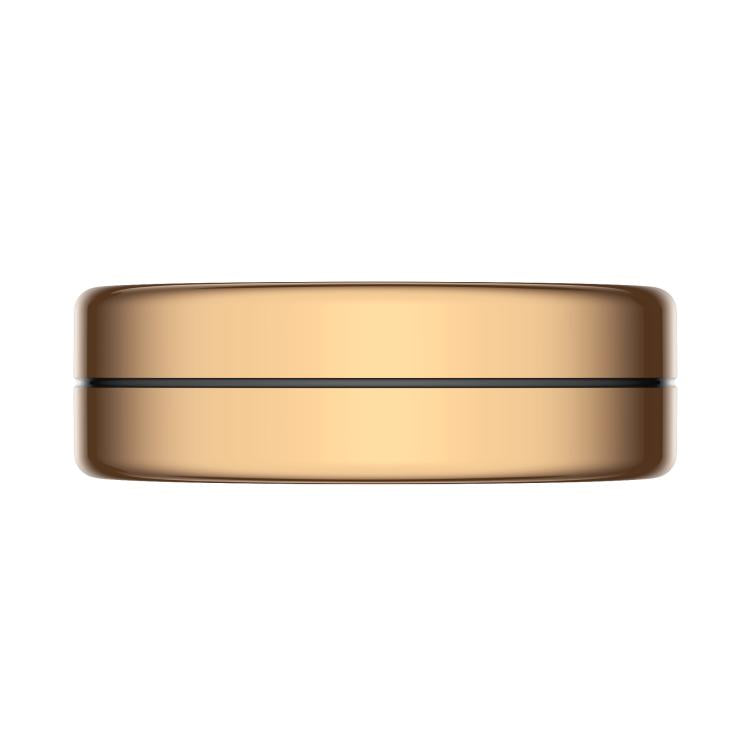 R04 SIZE 9 Smart Ring, Support Heart Rate / Blood Oxygen / Sleep Monitoring / Take Photos(Rose Gold)