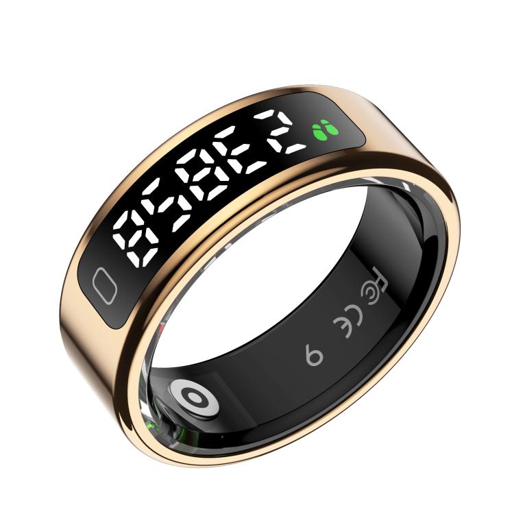 R11C SIZE 7 Smart Ring, Support Heart Rate / Blood Oxygen / Sleep Monitoring / Multiple Sport Modes(Rose Gold)