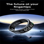 R11C SIZE 9 Smart Ring, Support Heart Rate / Blood Oxygen / Sleep Monitoring / Multiple Sport Modes(Black)