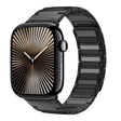 For Apple Watch 46mm / 49mm / 45mm / 44mm I-Beam Magnetic Stainless Steel Strap(Black) - free shipping - PMC TechLife - Order now!