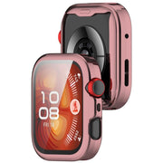 For Huawei Watch Fit 4 Electroplated TPU Full Coverage Watch Protective Case(Pink)