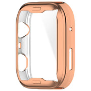 For Huawei Watch Fit 4 Electroplated TPU Full Coverage Watch Protective Case(Rose Gold)