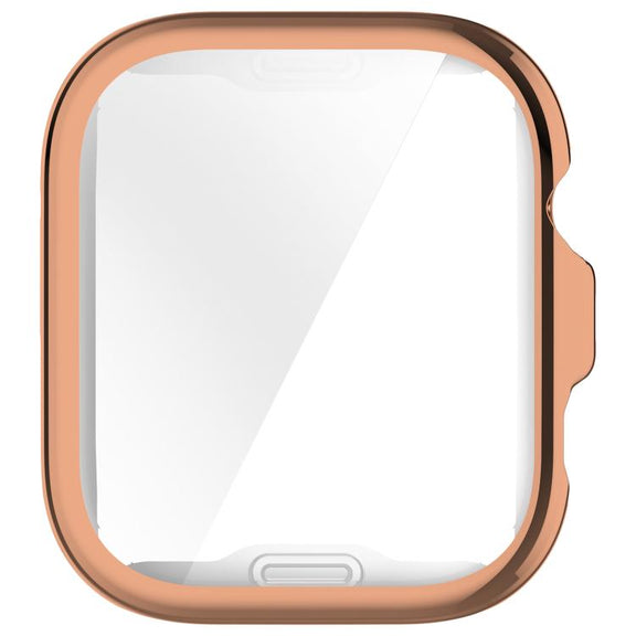 For Huawei Watch Fit 4 Electroplated TPU Full Coverage Watch Protective Case(Rose Gold)