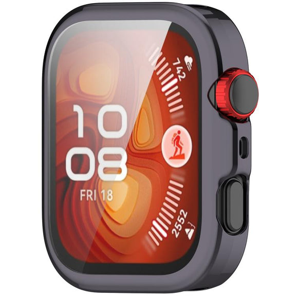 For Huawei Watch Fit 4 Electroplated TPU Full Coverage Watch Protective Case(Gray)