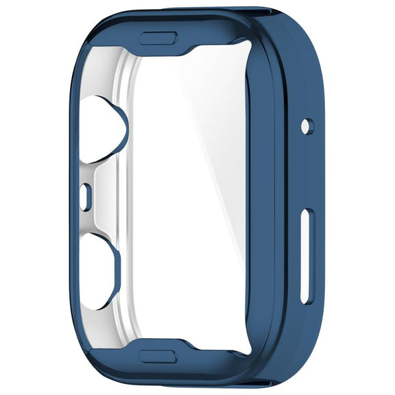 For Huawei Watch Fit 4 Electroplated TPU Full Coverage Watch Protective Case(Midnight Blue)
