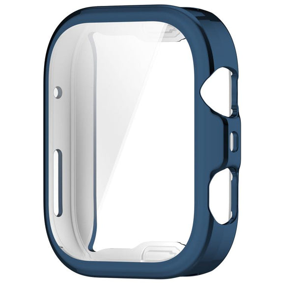 For Huawei Watch Fit 4 Electroplated TPU Full Coverage Watch Protective Case(Midnight Blue)