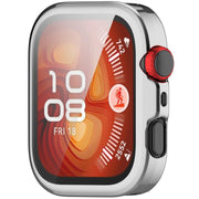 For Huawei Watch Fit 4 Electroplated TPU Full Coverage Watch Protective Case(Silver)