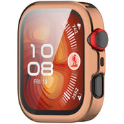 For Huawei Watch Fit 4 Pro Electroplated TPU Full Coverage Watch Protective Case(Rose Gold)