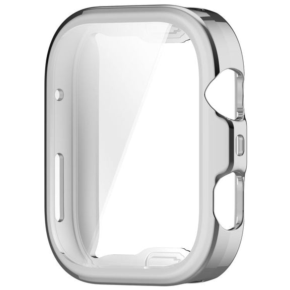 For Huawei Watch Fit 4 Pro Electroplated TPU Full Coverage Watch Protective Case(Silver)