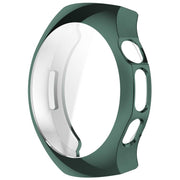 For Huawei Watch 5 42mm Electroplated TPU Full Coverage Watch Protective Case(Green)